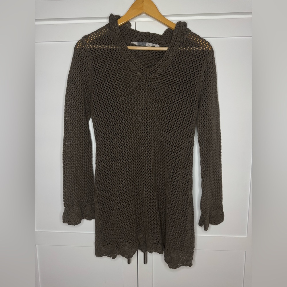 Athleta Knit beach cover up dress size small